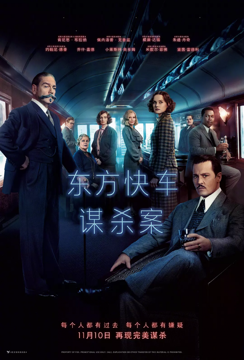 东方快车谋杀案 Murder on the Orient Express (2017)