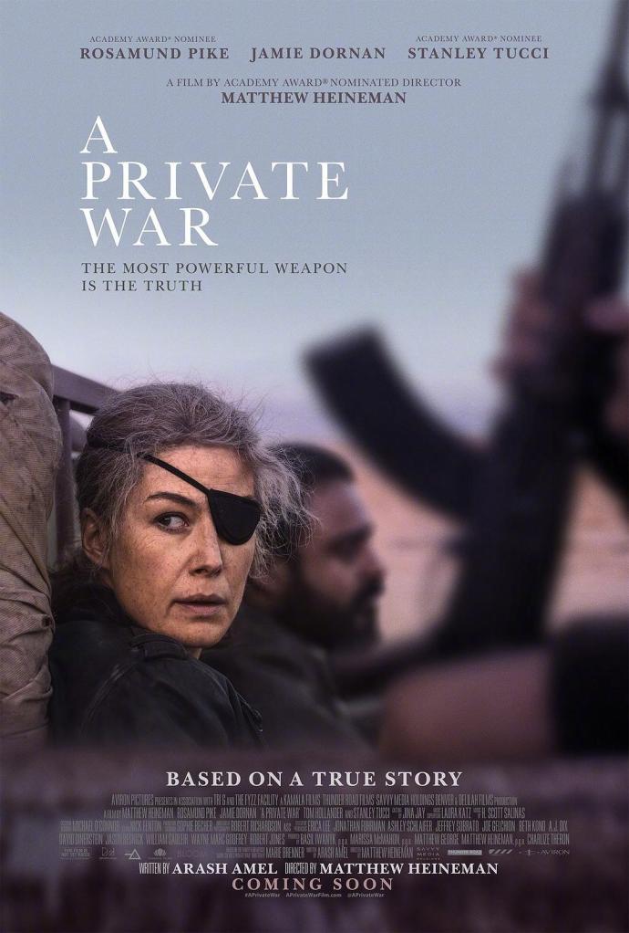 私人战争 A Private War 【蓝光720p/1080p内嵌中英字幕】【2018】【剧情/传记/战争】【美国】