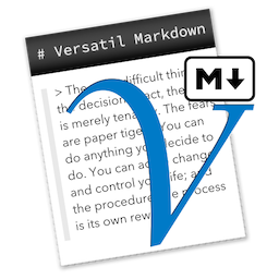 Versatil Markdown for Mac 2.0.10 注册版 – 文本编辑器