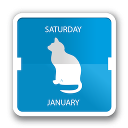 Cal Cat for Mac 1.9 破解版 – 喵星人最爱的猫咪日历