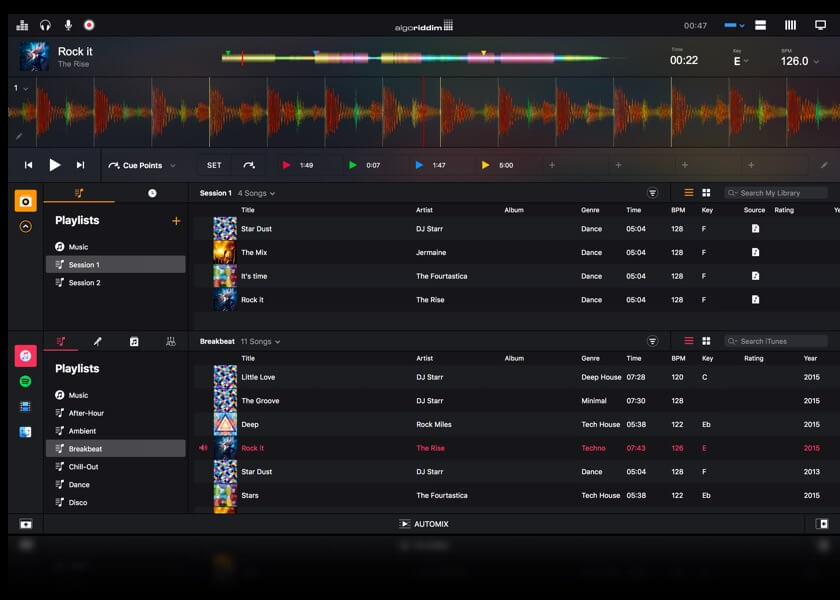 Djay Pro 2.0.15 – 专业的DJ混音媒体播放软体