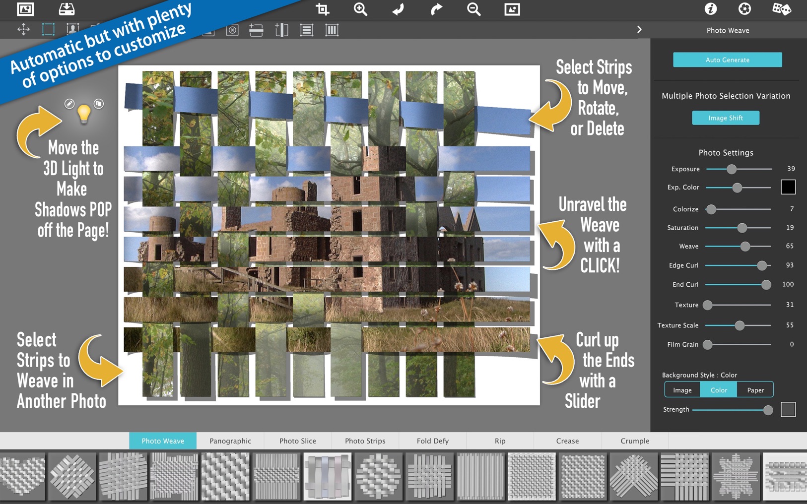 JixiPix Photo Formation Pro 1.0.11 – 照片3D编组特效处理工具