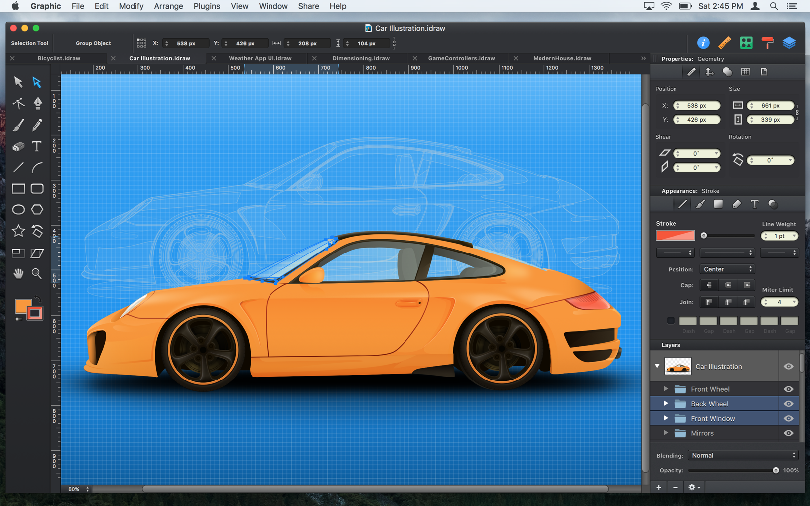 Graphic 3.1 – macOS上功能强大的矢量绘图和插画工具