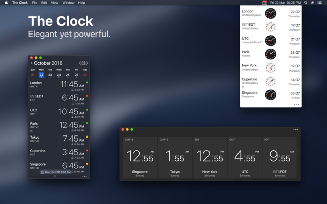 The Clock 4.6.0 Multilingual MacOS